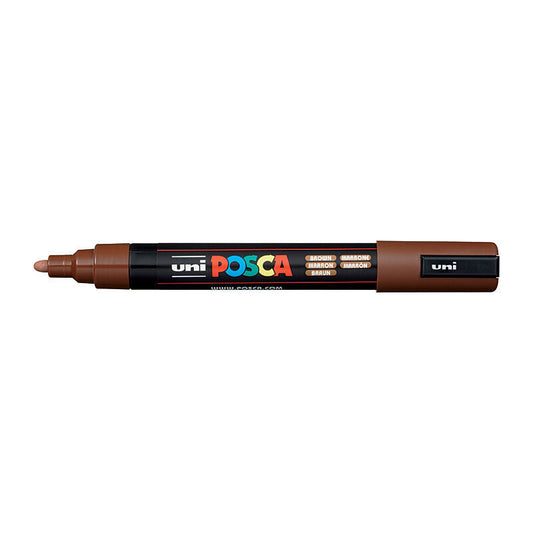 Posca PC-5M Med Blt Paint Brwn