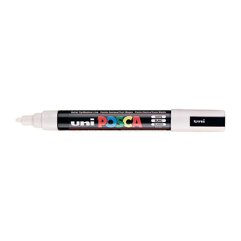 Posca PC-5M Med Blt Paint Wht