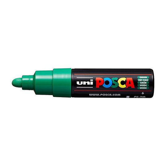 Posca PC-7M Bold Bullet Green