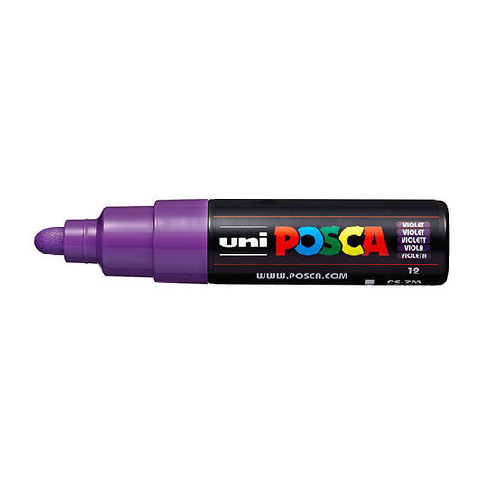 Posca PC-7M Bold Bullet Violet