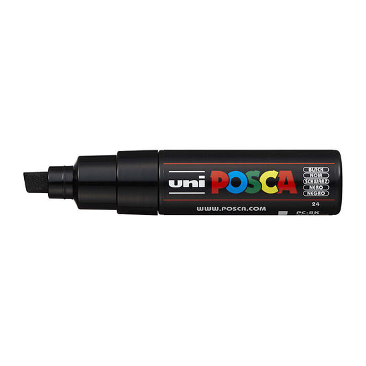 Posca PC-8M Bold Chisel Black