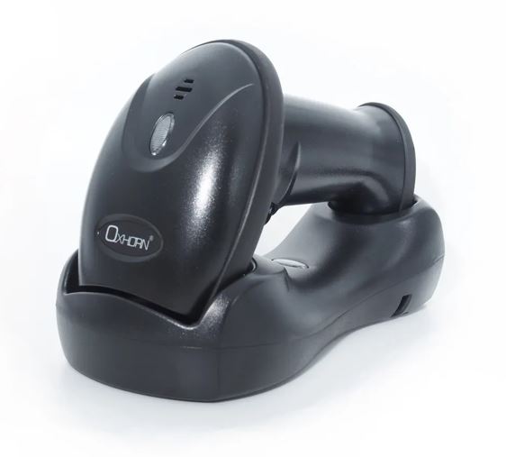 Just You PC Oxhorn Wireless 2.4G Bluetooth 5.0 2D Barcode Scanner Commercial