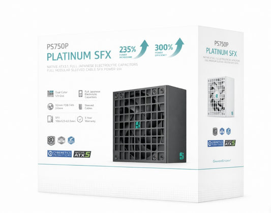 DeepCool PS750P 750W Gamer Storm SFX12V V4.1 & ATX12V V3.1M Full Japanese