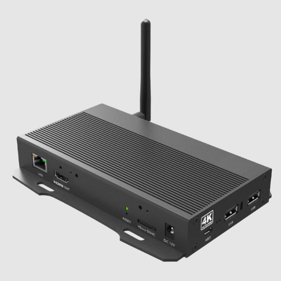 Smartsign Qbic BXP-300 4K Android Media Player