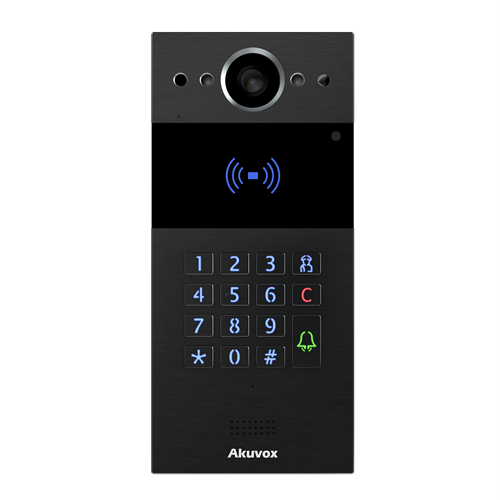 Akuvox AK-R20K-BK-L-KIT 1 X AK-R20K-BLACK-L 1 X Ak-Ltemod