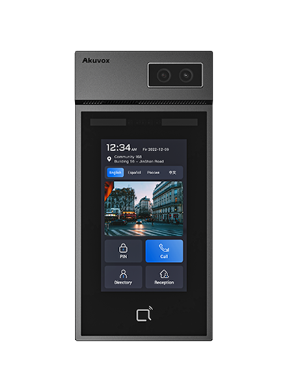 Akuvox Facial Recognition Door Phone Expandable With Different Functional