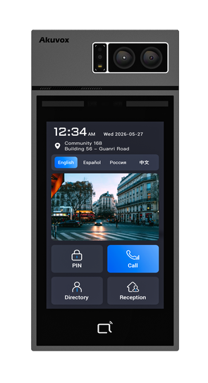 Akuvox Android 12 Smart Door Phone With 8 Inch Touch Screen