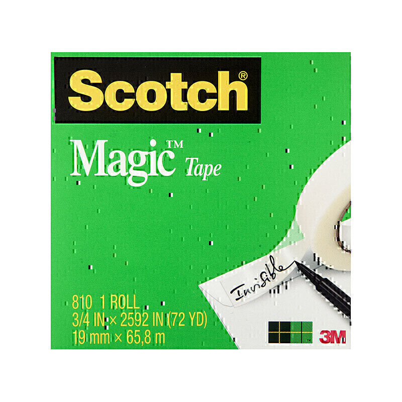 Scotch 魔术胶带 810 19mm 1 件