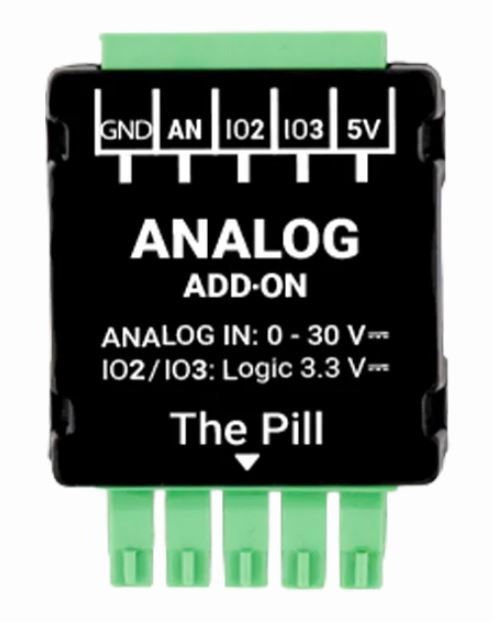 Analog 0 - 30V Add-On Shelly Pill