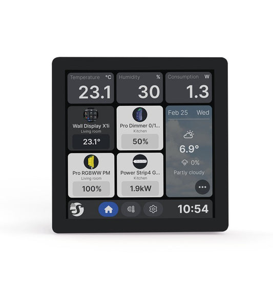 Shelly Wall Display X1I Black
