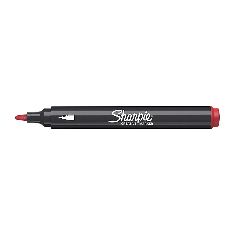Sharpie SH Creative Mrkr Bult Red Bx6