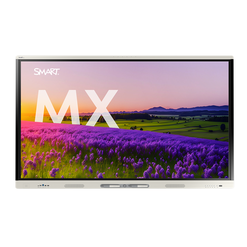 SMART Board MX075-V5 interactive display with iQ BOX DAMAGE