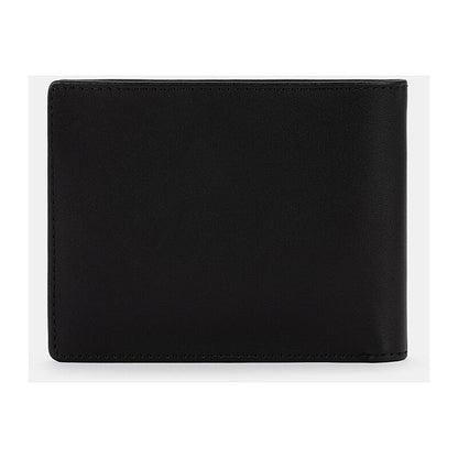 SLNT Bifold Wallet Leather Blk