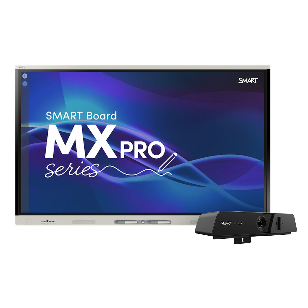 SMART Board MX075-V5 PRO IFP 5Y Assure Plus and SWC-120UHD Camera Bundle