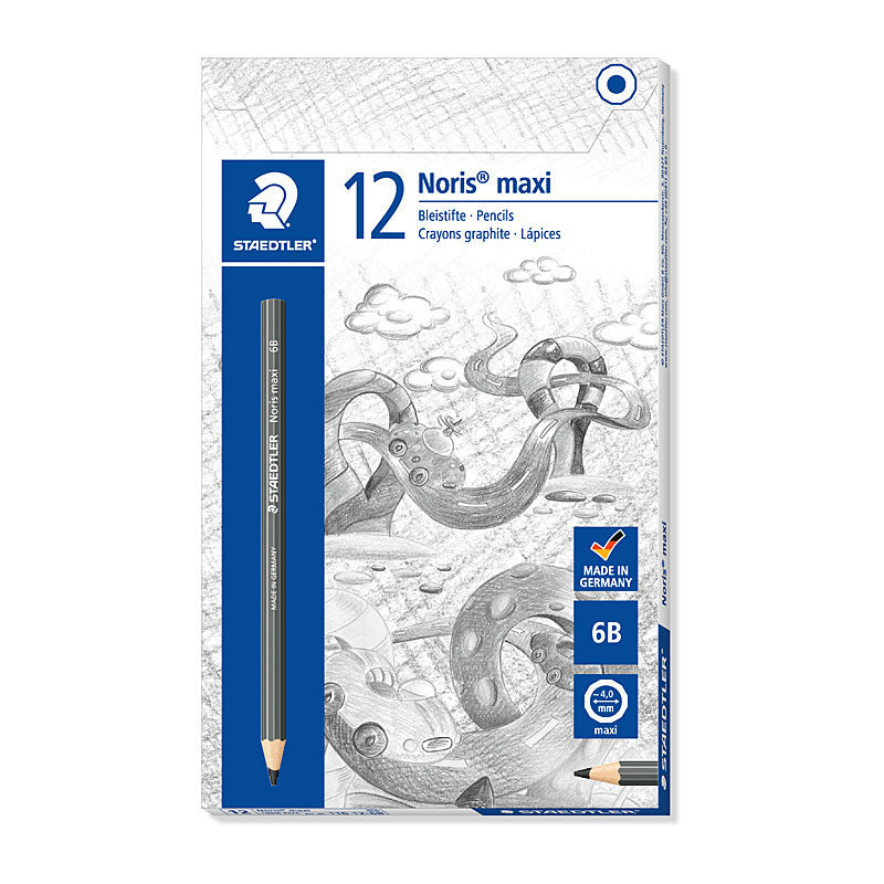 Staedtler Noris Maxi 6B Bx12