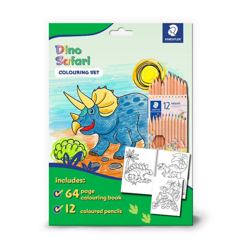 Staedtler ST Dino Safari Sm Colour Set