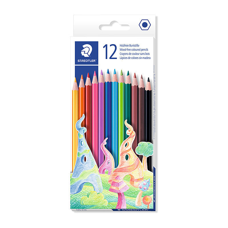 Staedtler Hex Col Pencil Bx12