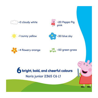Staedtler ST Peppa Pig SW Chalk Pk6 Bx10