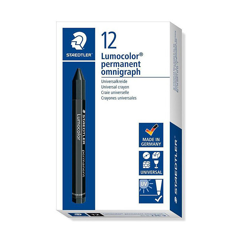 Staedtler ST Lumo Omni Prm Cryn Blk Bx12