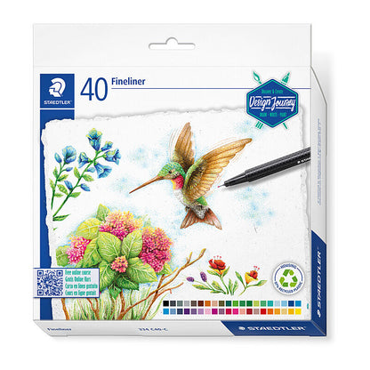Staedtler ST Triplus Fineliner Asst Bx40
