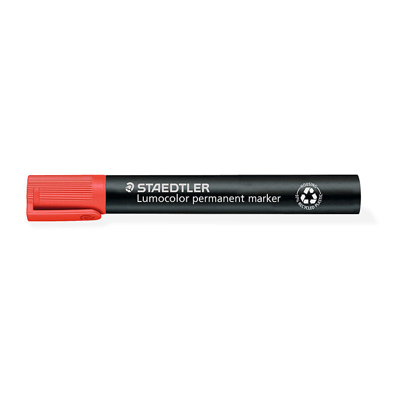 Staedtler ST Lumo PermMarkr Chs Red Bx10