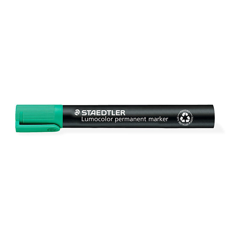Staedtler ST Lumo PermMarkr Blt Grn Bx10