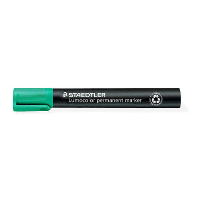 Staedtler ST Lumo PermMarkr Blt Grn Bx10