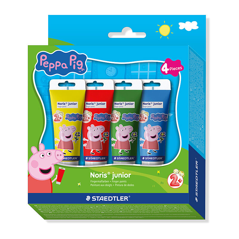 Staedtler ST Peppa Pig Finger Paints Pk4