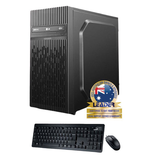 Leader Visionary 558 Desktop, Intel i5-12400 CPU, 16GB DDR5, 500GB M.2 NVMe