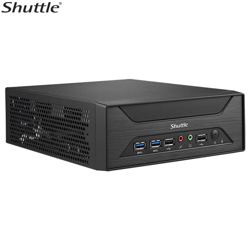 Shuttle XH270 Slim Mini PC 3L Barebone - Support Intel I211KBL&SKY CPU, 4x 2.5' HDD/SSD bay (RAID), 2xLAN, HDMI, DP, VGA, RS232, 2xDDR4,Â M.2 2280,120W