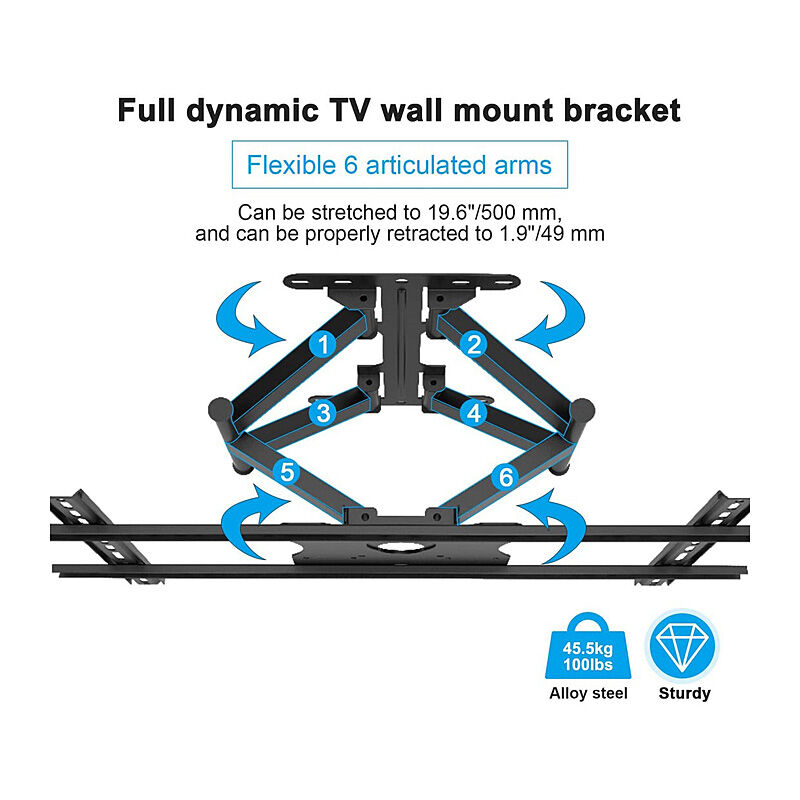 Sylvox Outdoor TV Wall Mount