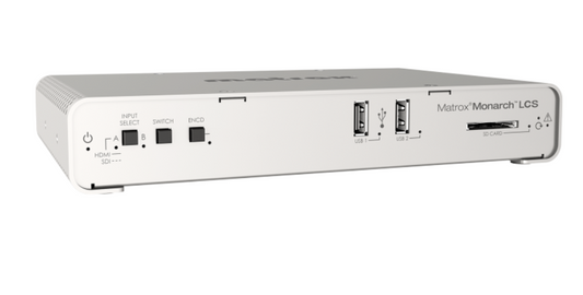 Matrox Monarch LCS Encoder with BonusRackmount Kit. Ex-Demo Stock. 2 YR WTY