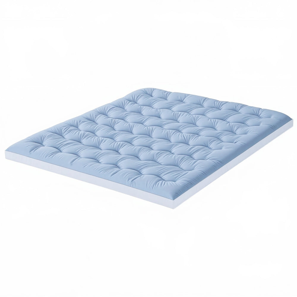 Giselle 5cm Mattress Topper Pillowtop toppers Double-Sided Queen