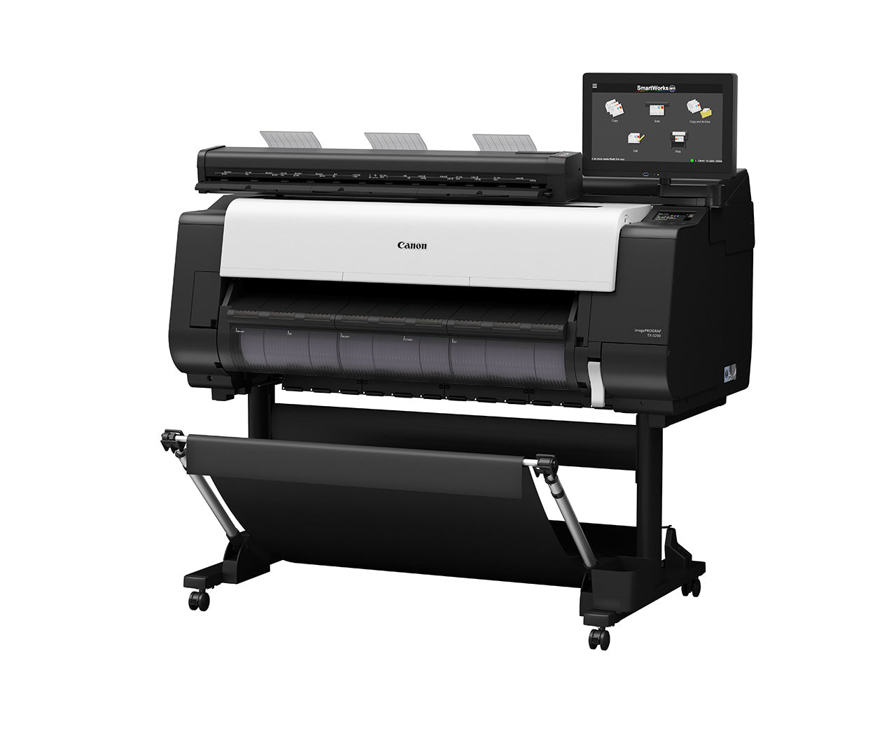 iPFT3200 36 5 Colour Technical Large Format Printer w/ Stand AIO PC & 36 Scanner