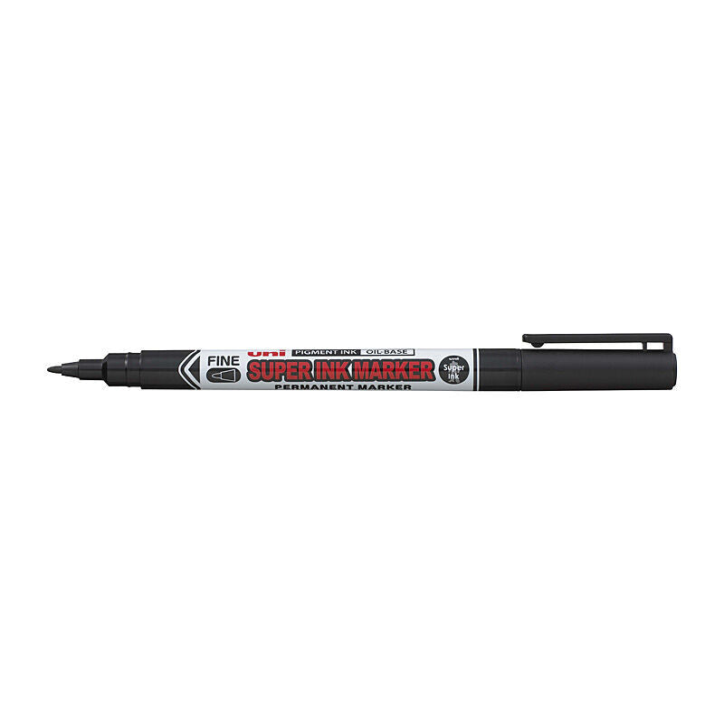 uni Super Ink PermMrk Blk Bx12
