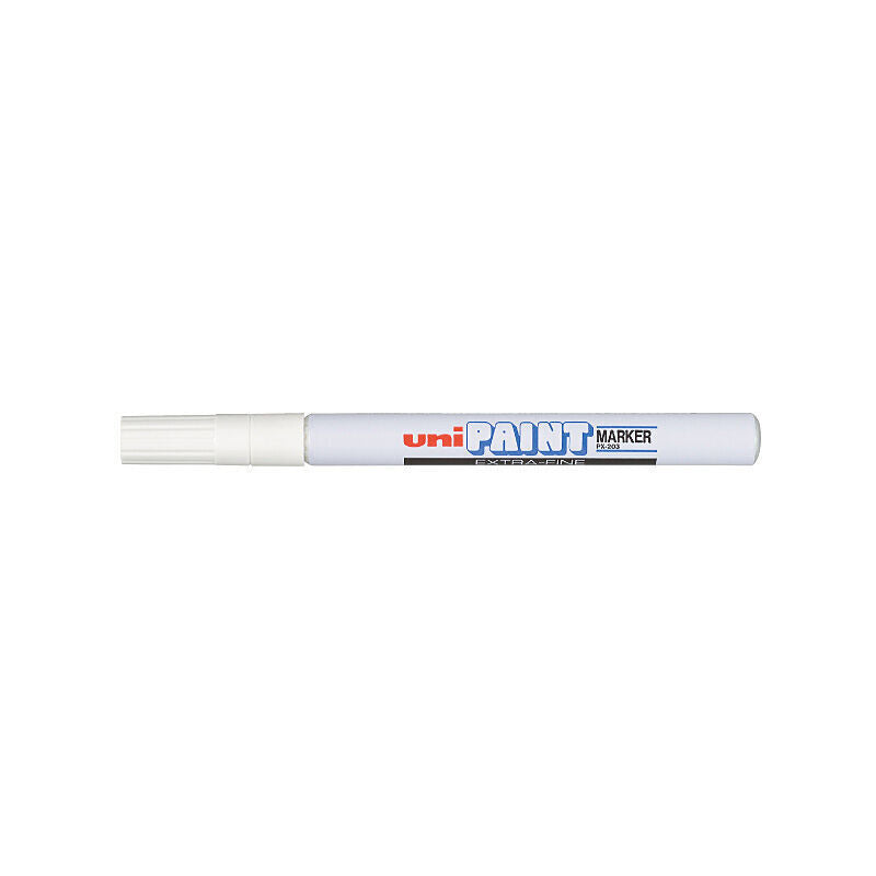 Uni Paint uni Chalk Mrkr XFine Wht Bx12