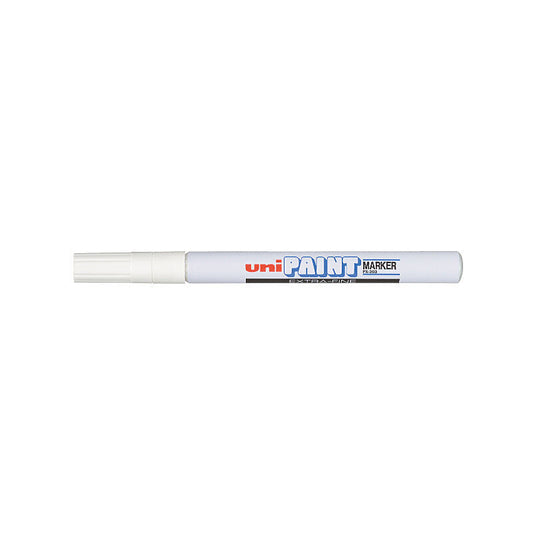 Uni Paint uni Chalk Mrkr XFine Wht Bx12