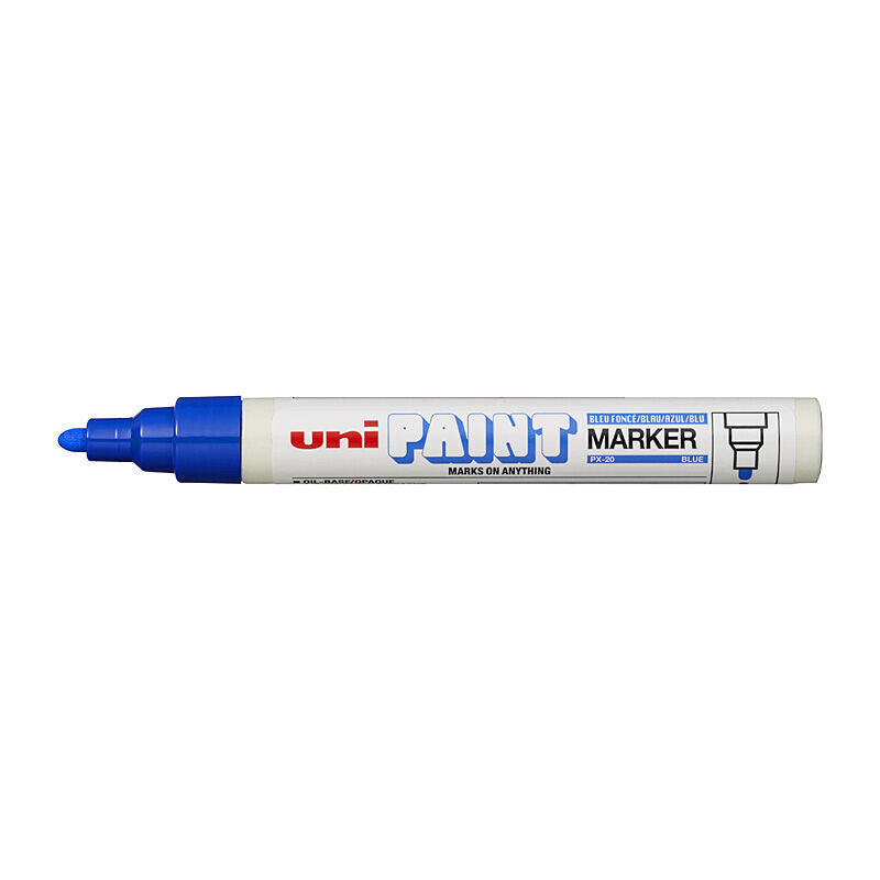 Uni Paint uni Pnt Mrk Blt PX20 Blu Bx12