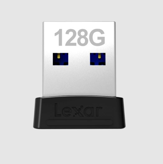 Lexar S47 128GB JumpDriveÂ® Plug n Stay USB 3.1 Flash Drive, up to 250MB/s read And for added versatility, the drive is backwards compatible with USB 3