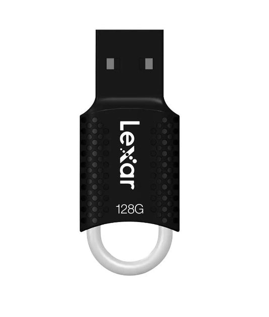 Lexar V40 128GB JumpDriveÂ® USB 2.0 Flash Drive Plug-and-Play Design PC and MaccÂ® systems Rigorously Tested