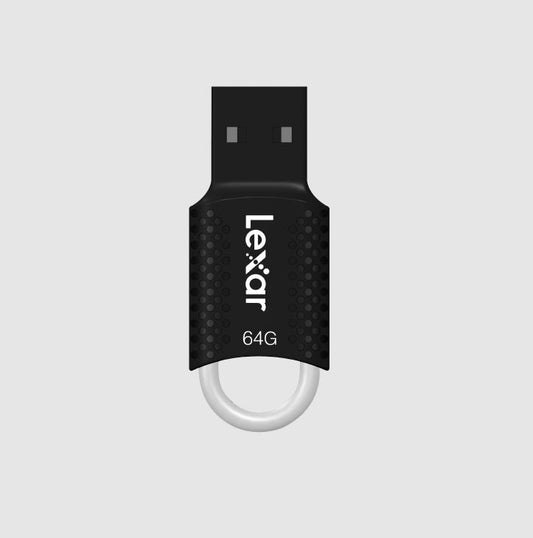 Lexar V40 64GB JumpDriveÂ® USB 2.0 Flash Drive Plug-and-Play Design Delivers for both PC and MacÂ® Rigorously Tested