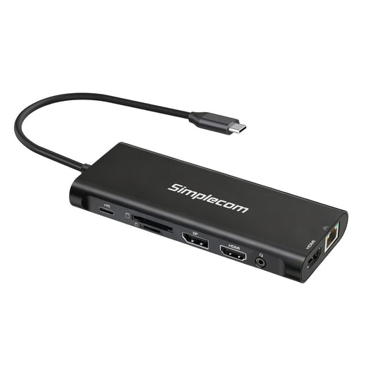 (LS)Simplecom CHT814 14-in-1 USB-C 4K Triple Display MST Docking Station with