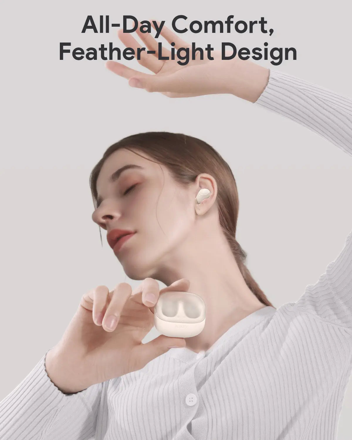 Aukey True Wireless Earbuds MOVE VIBE (EP-M3A)