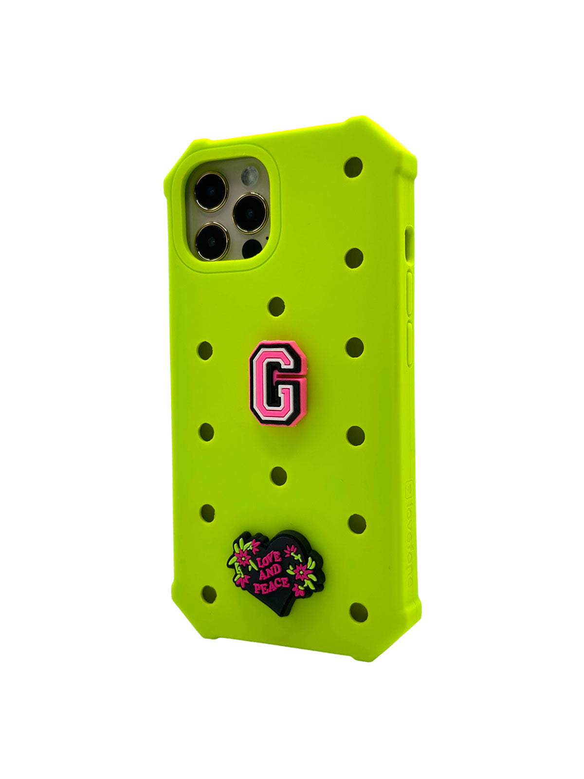 Lovefone Kids Silicone Case iPhone 15 Pro Max Acid Green
