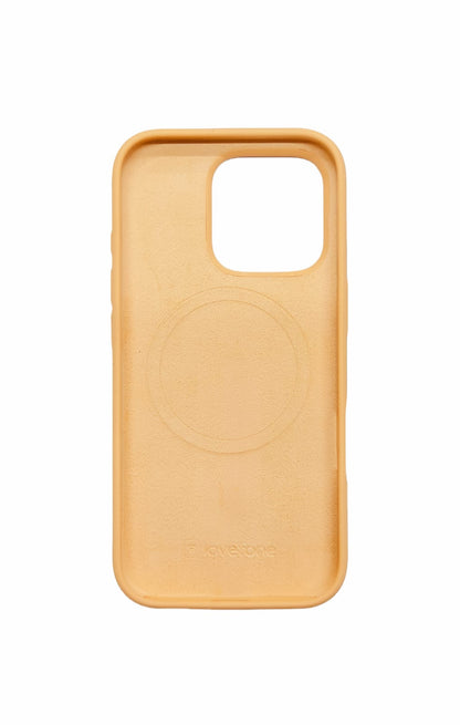 Lovefone Genuine Liquid Silicone Case iPhone 15 Pro Orange