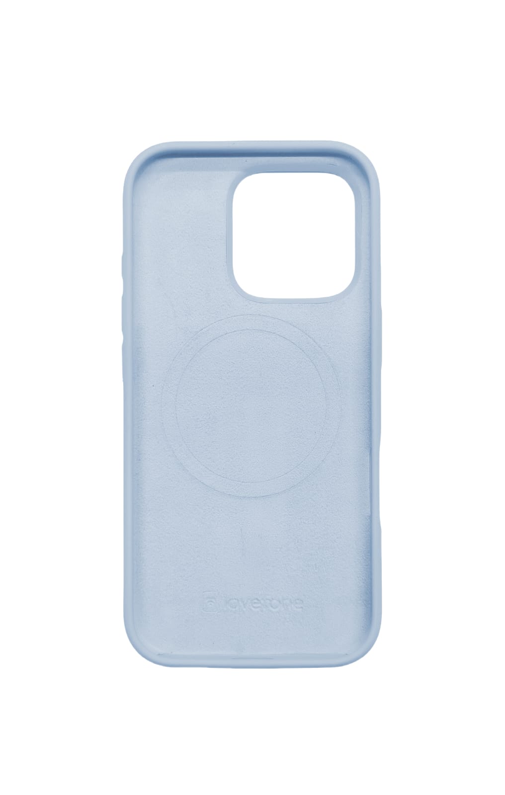 Lovefone Genuine Liquid Silicone Case iPhone 15 Plus Light Blue