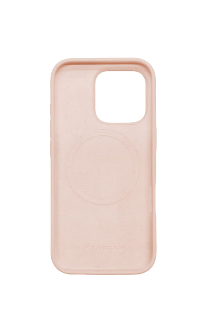 Lovefone Genuine Liquid Silicone Case iPhone 16 Pro Pink