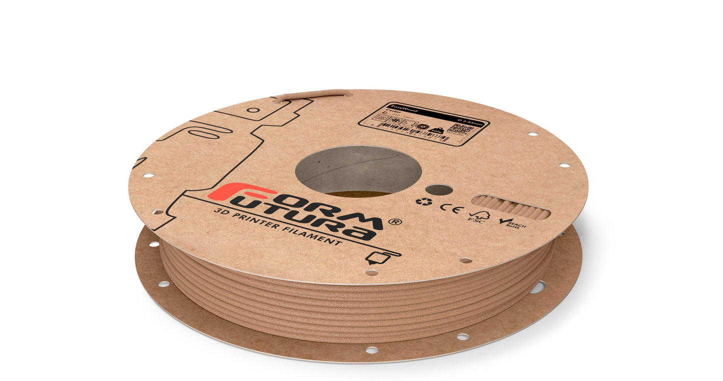 Wood feel PLA based filament EasyWood 2.85mm Cedar 500 gram 3D Printer Filament