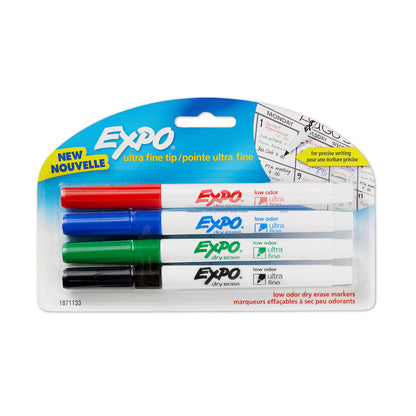 معرض W/B Mrkr Fine Ast Pk4 Bx6