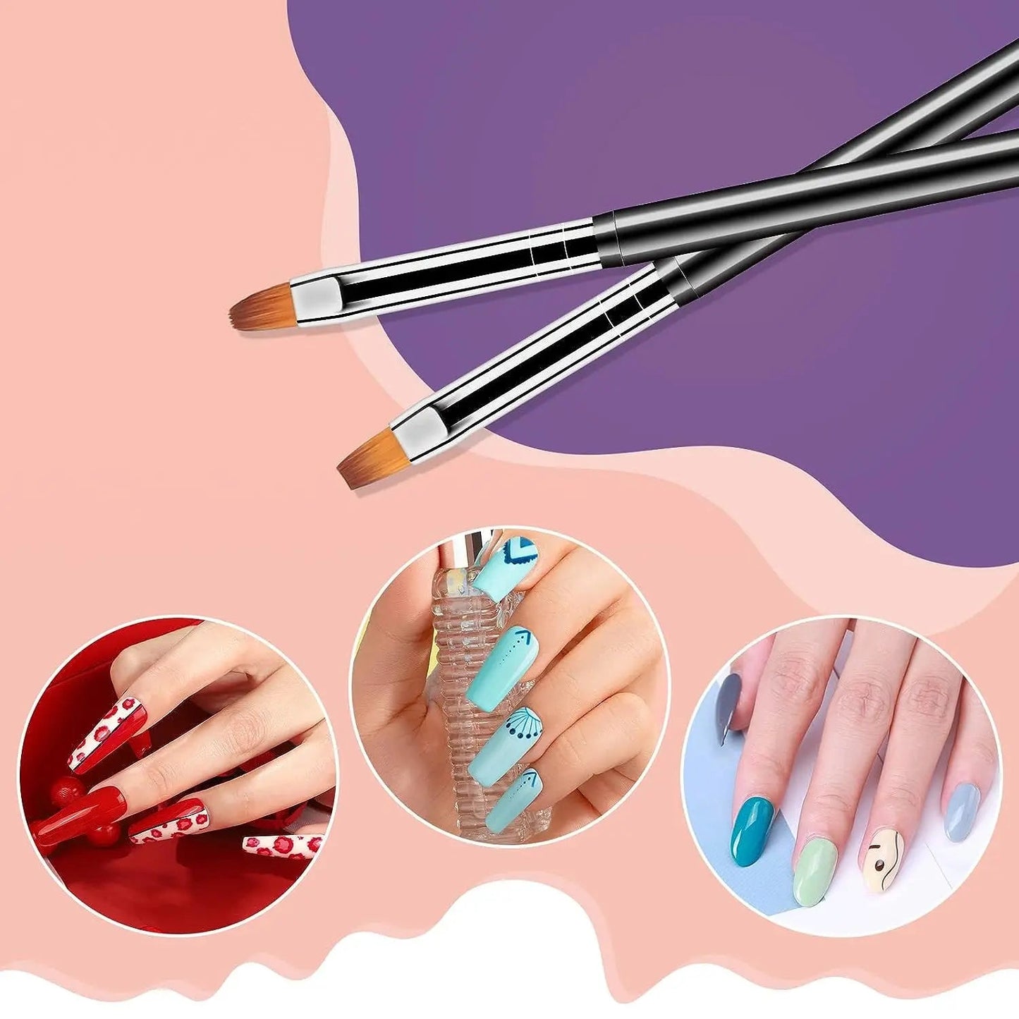 31Pcs Nail Art Brushes and Dotting Tools